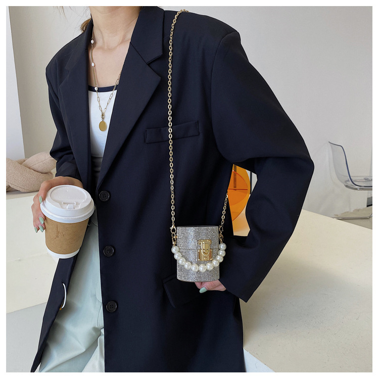 Pearl Evening Bags and Other Pattern Type Minibook Fashion Clutch Bags for Women
