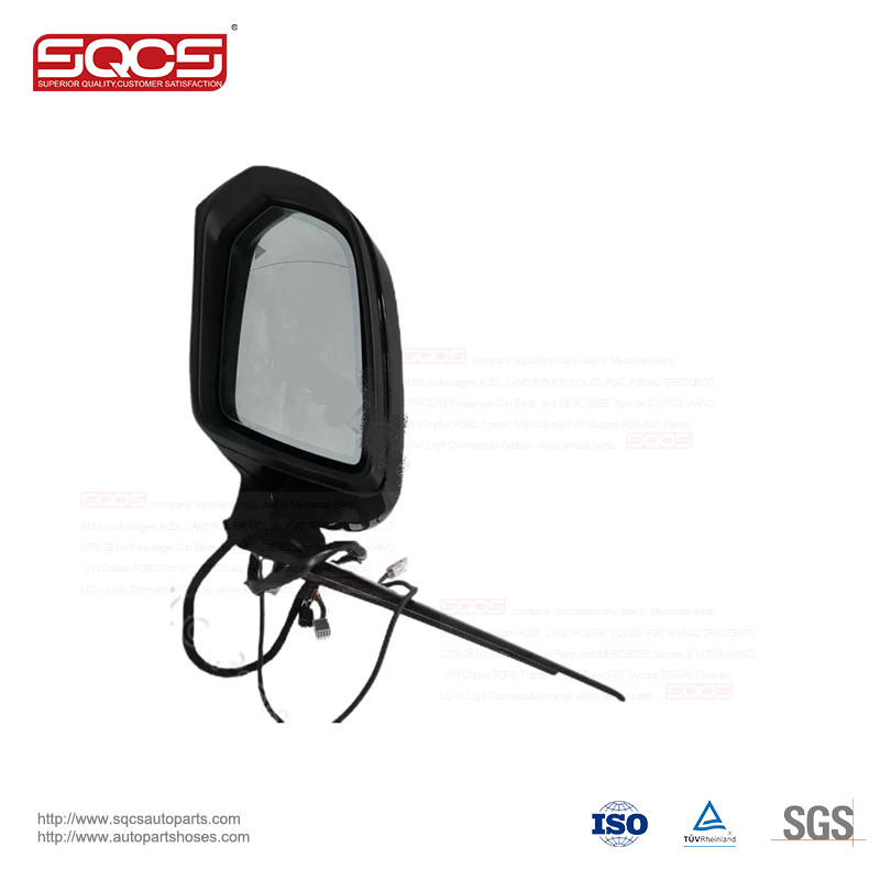 Mercedes-Benz Vito W448 OEM 4488100200 Black Reverse Mirror for Business Vehicle without Light and 5-Line Design