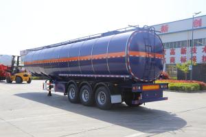 Wholesale 1310mm Wheel Base 40m3 3 Axles Heavy Duty Aluminum Alloy Fuel Tank Oil Tanker Trailer from china suppliers