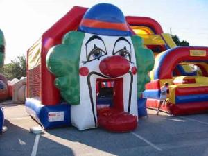 Wholesale Funny Clown Commercial Jumping Castles Bounce Houses For Kids from china suppliers
