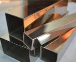 Welded Stainless Steel Square Pipe For Staircase Railings / Shutters / Railings