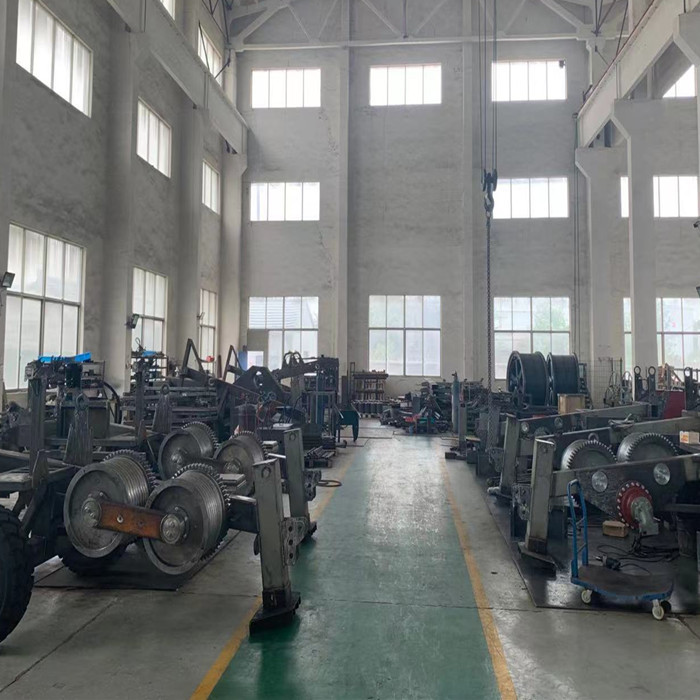 16Ton Tensioner 4 Conductors Overhead Power Line Stringing Equipment