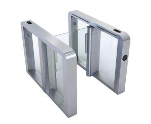 Wholesale Outdoor ESD Turnstile Arc Shape Brake Cylinder Pendulum 304 Stainless Steel from china suppliers