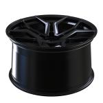 BMW X6 2023 23x10 and 11 Forged Wheels Satin Black Customized