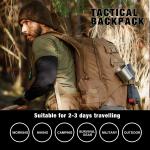 Hiking Camping Backpack 40L, Lightweight Rucksack Men Women Outdoor Sport