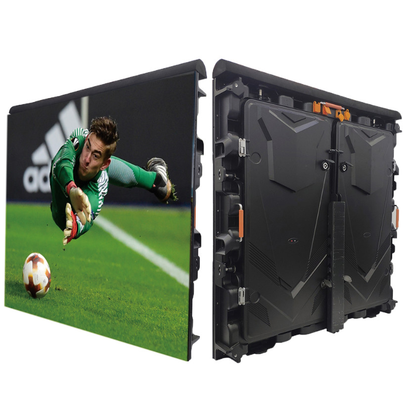 Ultra-Clear View Of LED Advertising Displays Around The Football Field