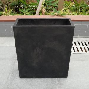 Wholesale Frost Resistant Round Shape Fiber Clay Planter For Hotel from china suppliers