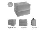 Eco Friendly Inflatable Foot Rest 6P Certification 20 / 30 / 40 Fabric Count