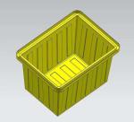 Square Box 350 Liters Rotational Moulding Products
