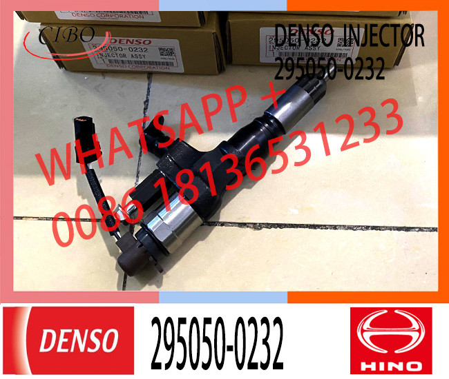 Common Rail Injector 295050-0230 295050-0231 295050-0232 for HINO J08E 23670-E0400 23670E0400