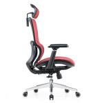 Red Full Mesh Furniture Lumbar Support Massage Modern Wholesale Armrest Comfort