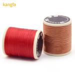 30g 0.6mm High Strength Cored For Leather Sewing 70m Polyester bonded Round
