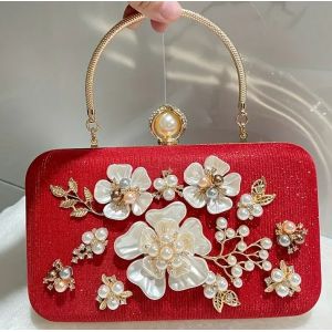Wholesale Clutch Bag Flowers Pattern for Classic and Versatile Look from china suppliers