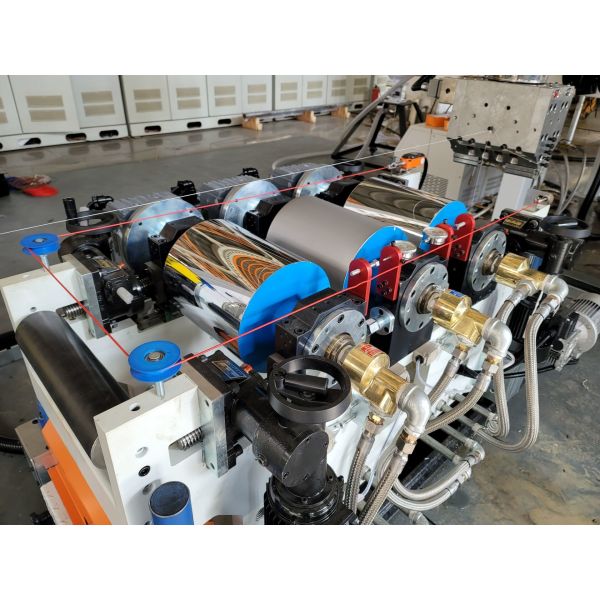AF-200mm PP PE Sheet Extrusion Machine , Lab Sheet Extrusion Machine