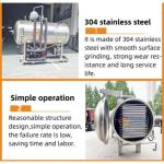 Food Beverage Industry Vacuum Freeze Drying Machinery for Fruit Vegetable