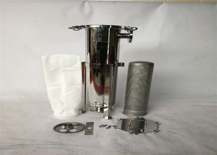 Bag Style Liquid Filter Housings Stainless Steel 304/316L 30m3/H Capacity