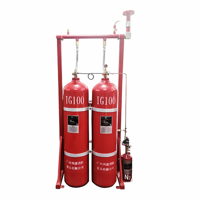 15MPa Inert Gas Fire Suppression System With Automatic Activation