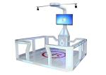 700W Virtual Reality Game Machine 42 Inch White HTC Vive Square Platform