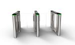 Glass Arms SS316 Servo Motor Speed Gate Turnstile