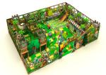2 Floors Residential Indoor Playground Equipment With Vine Leaves / Roadway