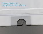Swimwear Packaging Pouch With K Top, Gusset Bag Bikini Slider Zipper Packaging