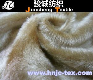 Wholesale Anti-slip plastic dot on shine yarn knit fabric velboa for sofa upholstery polyester from china suppliers