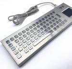 IP65/IK07 Stainless Steel Industrial Desktop Keyboard Waterproof Explosionproof