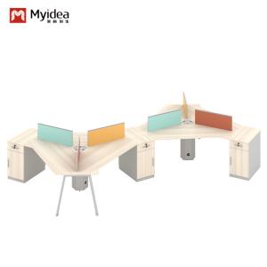 Wholesale Modern design simple fashion abnormal desk to six-seat office furniture from china suppliers