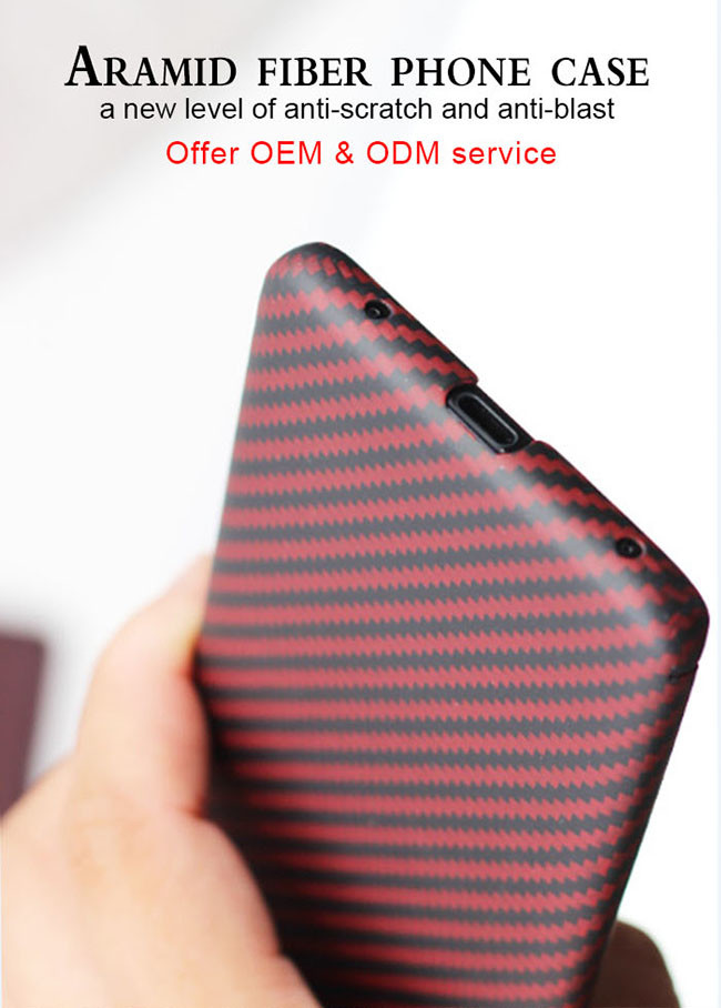 Anti Fingerprint Aramid Fiber Huawei Mate 20 Shockproof Case
