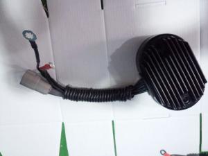 Wholesale BLACK Motorcycle Rectifier Regulator , 12 Volt Regulator Rectifier For Harley Davidson Softail from china suppliers
