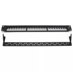 19 Inch CAT6 UTP Patch Panel 1U RJ45 24 Ports Blank