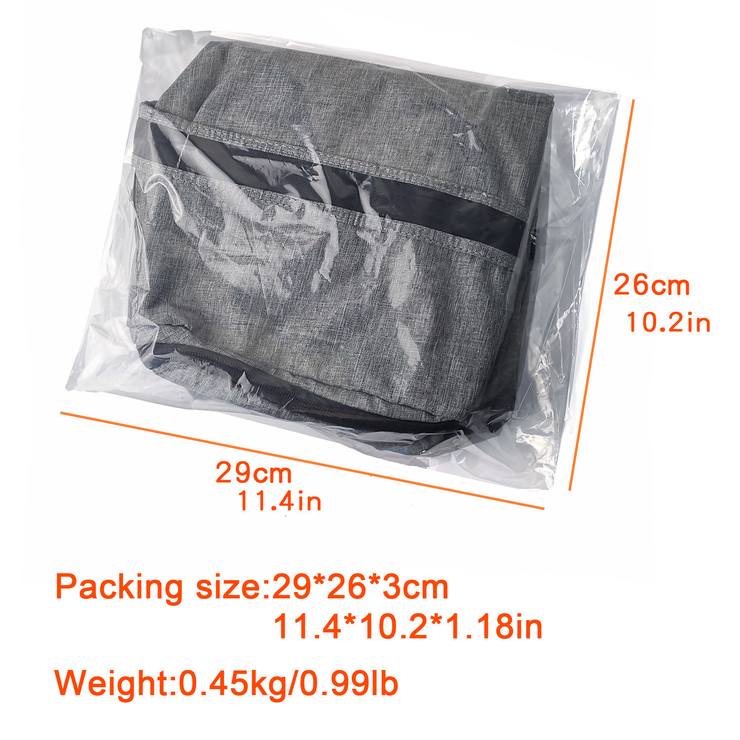 46.5CM 220MM Gym Bag Multiple Compartments For Weightlifters Outdoor Travel