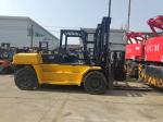 Japanese 15 Ton Used Forklift Komatsu FD150 Diesel Engine Hydraulic Tracked