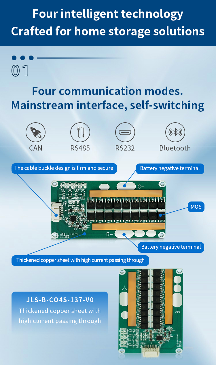 KLS 3.7v Li-ion 13s 48v Battery Protection Board Bms: 80a - 200a 18650 Pcm, Swith, Balanced Lithium Battery Module