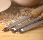 Brushed Stainless Steel Carbide Wood Lathe Tools Wood Turning Tools Diamond