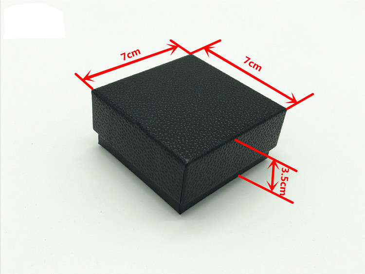Leather Pink Purple Ring Jewelry Packaging Box With Velvet Foam Insert