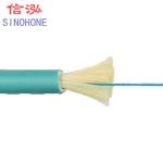 Wire Single Mode Armored Fiber Cable , Loose Tube Fiber Optic Cable Outlet 1F 2F