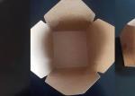 192*145mm Rectangular Biodegradable Disposable Fast Food Tray Box