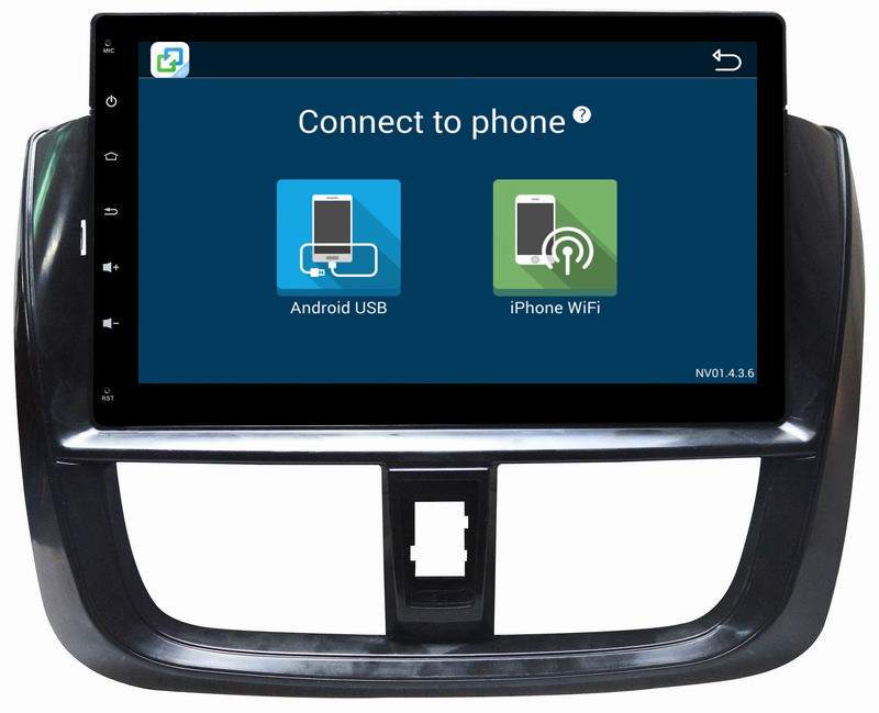 Ouchuangbo car radio gps navigation 1080 video for Toyota Yaris with USB SWC BT reverse camera android 8.1 system