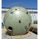 4000mm*8290mm FRP Chemical Storage Tank Cylindrical 100 Cubic Meters