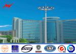 High Mast Light Tower Mast Galvanized Steel Tubular Pole Lamp Poles