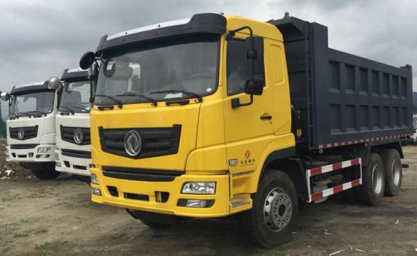 10 Wheel Mining Dump Truck 6*4 Drive Mode 375 Hp Euro 4 Emission Standard
