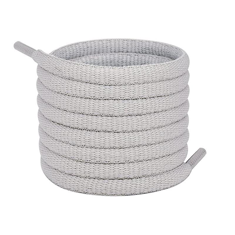 Narrow Braided Custom Shoelace 120cm Sneakers Colored Shoe Laces