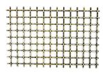 Antirust 4mm Antique Brass Decorative Wire Grill For Cabinets