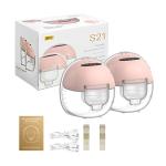 Smart Display Breast Pump Set Bottle Milk Extractor Double Suction Massage