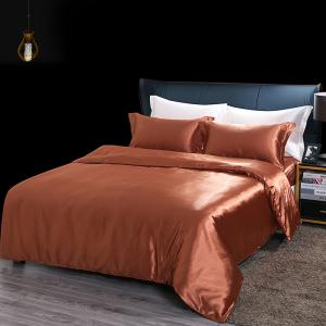 Wholesale 4pcs 16mm King Size Luxury Fluffy Mulberry Silk Bedding Sheets For Home from china suppliers