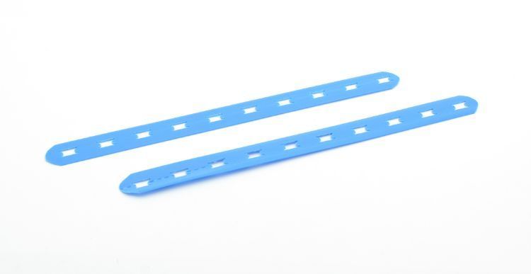 PVC Strips with Holes Plastic Tie Custom ABS PP Pet Trim