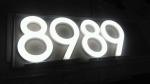 TUV Depth 55mm Face Lit Channel Letters , SUS Outdoor LED Display Signs