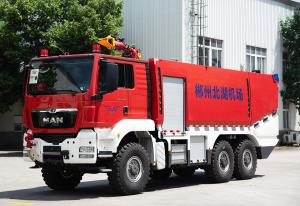 Wholesale 6x6 MAN Airport Rescue Fire Truck Aircraft Rescue and Firefighting Vehicles China Factory from china suppliers
