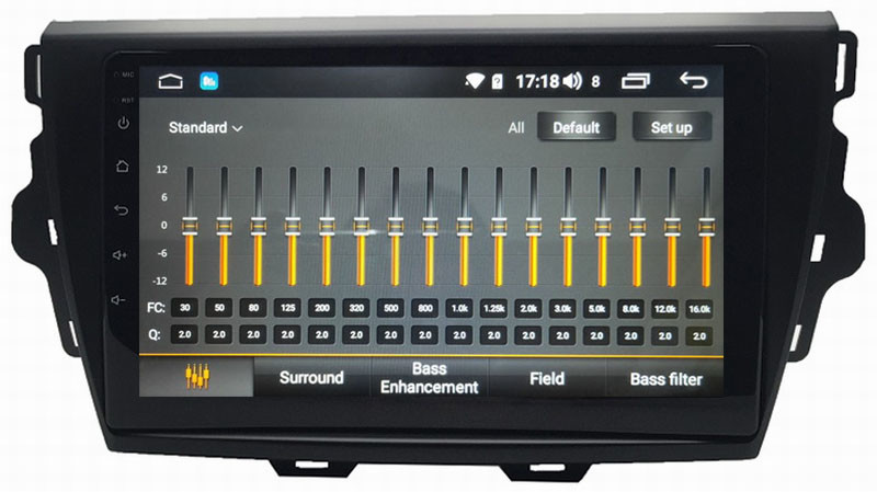 Ouchuangbo GPS navigation audio radio for Great Wall C30 support BT MP3 mirror link android 8.1 OS 4+64
